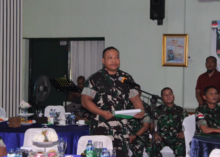 Kunjungan Kerja di Kodim 1310/Bitung, Danrem 131/Stg Tekankan Jaga Kehormatan Diri dan Loyalitas Kepada Pimpinan
