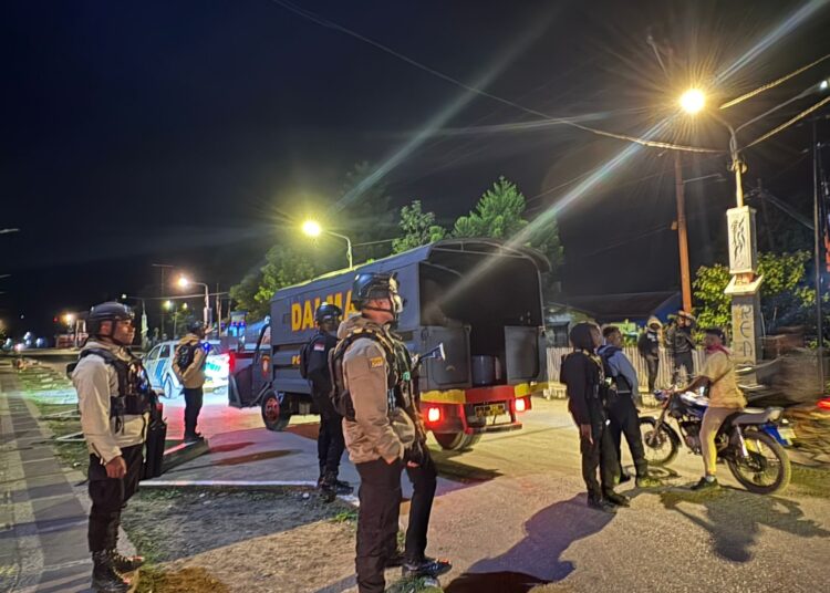 Polri Hadir di Tengah Masyarakat, Polres Jayawijaya Jaga Kamtibmas Tetap Aman