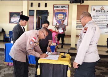 Polres Jayawijaya Gelar Sidang Pernikahan Dinas BP4R bagi Personel