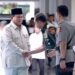 Presiden Prabowo Subianto memberikan taklimat kepada para peserta Rapat Pimpinan (Rapim) TNI dan Polri yang digelar di Istana Kepresidenan