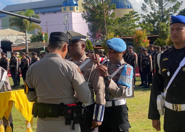 Polres Jayawijaya Gelar Apel Pasukan Operasi Keselamatan Cartenz-2026