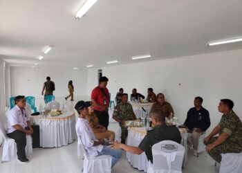 Dorong Percepatan Pembangunan Desa, Kasdam Merdeka Turun Langsung Tinjau Progres Koperasi Merah Putih di Kauditan II