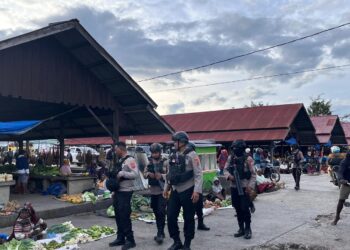 Polres Jayawijaya Intensifkan Patroli, Ciptakan Kamtibmas Aman dan Kondusif