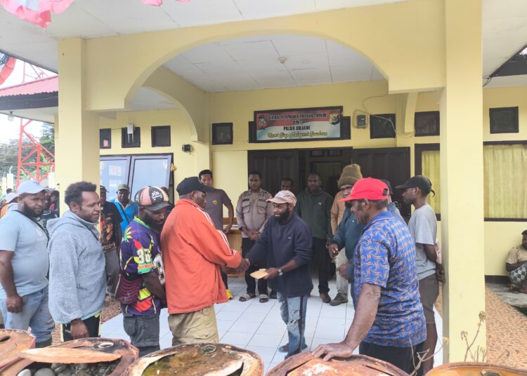 Polsek Bolakme Fasilitasi Mediasi Penyelesaian Masalah Perzinahan Secara Kekeluargaan