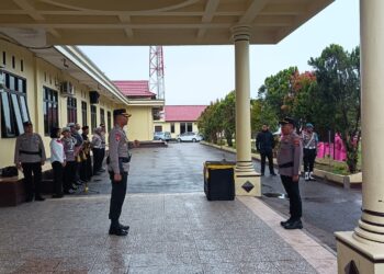 Polres Jayawijaya Gelar Serah Terima Jabatan Pejabat Utama