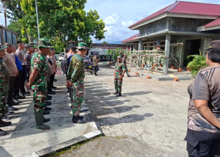 Komitmen TNI – Polri dan Pemerintah Daerah Menjaga Kebersihan Pasar dan Masjid, Dukung Program Nasional