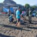 Wujudkan Lingkungan Asri, Koramil 03 Likupang Karya Bakti Bersihkan Pesisir Pantai Desa Likupang Kampung Ambong