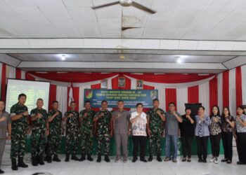 Perkuat Kemandirian dan Kesejahteraan Anggota, Kodim 1310/Bitung Gelar Rapat Anggota Tahunan (RAT) Ke-30 Tutup Buku Tahun 2025