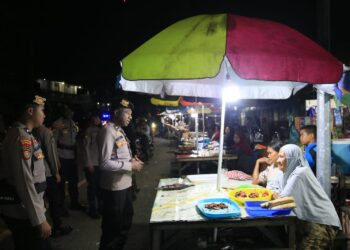 Polda Papua Barat Laksanakan Patroli Operasi Pekat Mansinam Jelang Idul Fitri