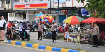 Polda Papua Barat Intensifkan Strong Point Jelang Berbuka Puasa