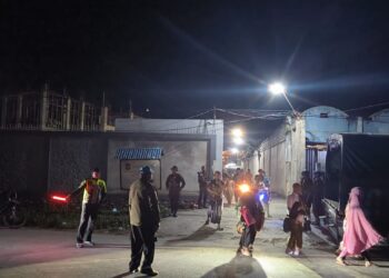 Polres Jayawijaya Laksanakan Pengamanan Shalat Tarawih di Masjid Al Mustaqim Jibama