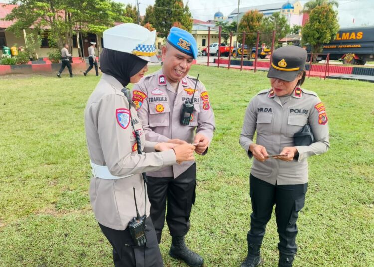 Gaktibplin Personel Polres Jayawijaya, Propam Tekankan Disiplin dan Kelengkapan Administrasi