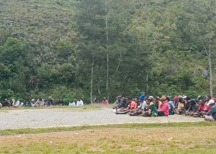 Polres Jayawijaya Fasilitasi Mediasi Pemalangan Kantor Distrik Popugoba, Situasi Kembali Kondusif