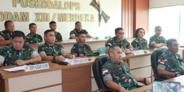 Bentuk Penghargaan Atas Pengabdian Prajurit, Babinsa Kodim 1310/Bitung Kopda Rein Hard Paraisu Terima Bantuan Rumah Non Dinas dari KASAD