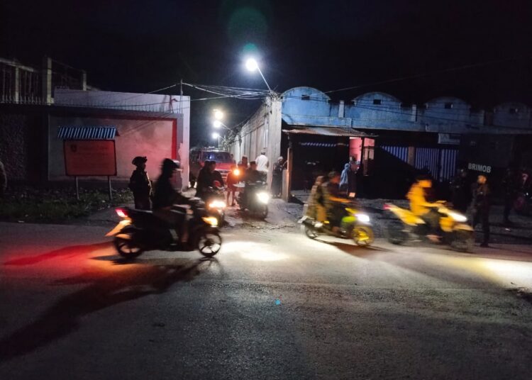 Polres Jayawijaya Amankan Pelaksanaan Sholat Tarawih di Masjid Al Mustaqim Jibama
