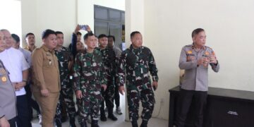 Bahas Konflik Antar Kelompok Pemuda, Dandim 1310/Bitung Letkol Inf Dewa Made DJ Hadiri Rapat Koordinasi Lintas Sektoral bersama Forkopimda Bitung