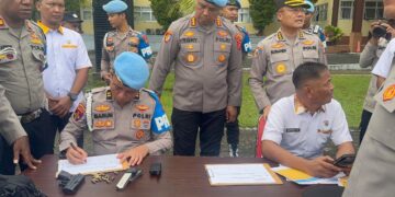 Polda Papua Barat Lakukan Pengecekan Pemegang dan Kelayakan Senjata Api Personel