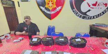 Polres Jayawijaya Amankan Ganja, Gagalkan Peredaran Narkotika Menuju Wamena