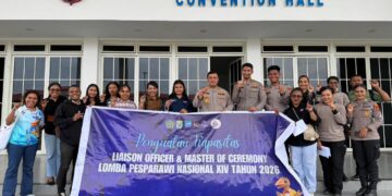 Karo Ops Polda Papua Barat Pimpin Kunjungan dan Simulasi Venue Lomba Pesparawi Nasional XVI Tahun 2026