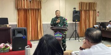 Sosialisasikan Percepatan Program Koperasi Desa Kelurahan Merah Putih (KDKMP), Dandim 1310/Bitung Hadiri Musrenbang RKPD Minahasa Utara 2027