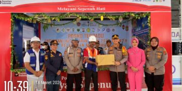 Kunjungan Kapolresta Manokwari Beserta Ketua Bhayangkari Cabang kota Manokwari dan PJU Ke Pos Ketupat Mansinam 2026