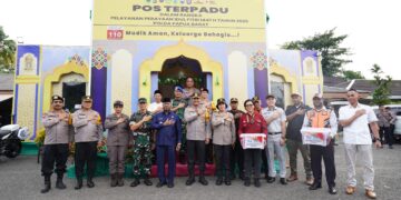 Kapolda Papua Barat Pimpin Operasi Skala Besar Bersama Forkopimda, Tinjau Posko Terpadu Ops Ketupat Mansinam 2026