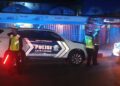 Sat Lantas Polres Jayawijaya Laksanakan Patroli Blue Light, Ciptakan Kamseltibcarlantas di Kota Wamena