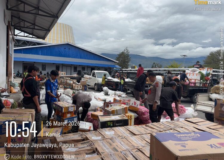 Polsek Kawasan Bandara Laksanakan KRYD, Antisipasi Masuknya Barang Ilegal di Bandara Wamena
