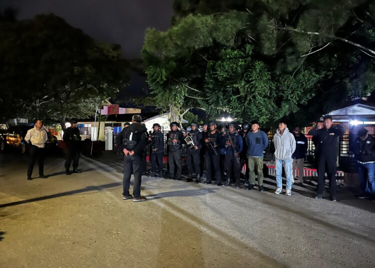 Polres Jayawijaya Intensifkan Patroli, Amankan Sajam dan Narkotika di Wamena