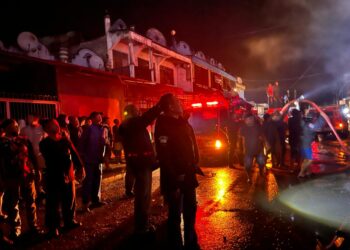 Respon Cepat Polres Jayawijaya, Kebakaran 4 Ruko di Wamena Berhasil Dipadamkan