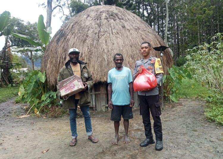 Polsek Asologaima Laksanakan Kryd Melalui Sambang Tokoh, Ciptakan Situasi Kamtibmas Kondusif