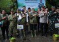 Dukung Program Pemerintah Dalam Pengelolaan Hasil Hutan, Dandim 1310/Bitung Dampingi Pangdam XIII/Merdeka Pada Kunjungan Kerja Menteri Kehutanan RI di Minahasa Utara