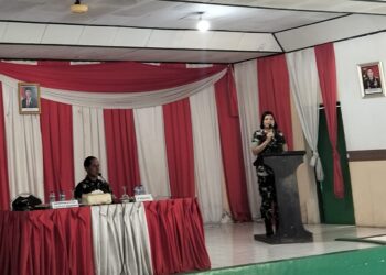 Kenali Bahaya Penyakit Diabetes Melitus dan Hipertensi, Prajurit, PNS dan Persit Kodim 1310/Bitung Terima Penyuluhan Kesehatan