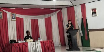 Kenali Bahaya Penyakit Diabetes Melitus dan Hipertensi, Prajurit, PNS dan Persit Kodim 1310/Bitung Terima Penyuluhan Kesehatan