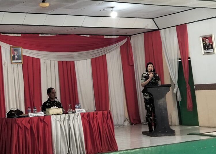 Kenali Bahaya Penyakit Diabetes Melitus dan Hipertensi, Prajurit, PNS dan Persit Kodim 1310/Bitung Terima Penyuluhan Kesehatan