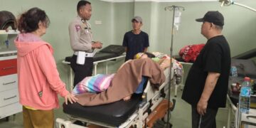 Respon Cepat Polsek Wamena Kota, Tangani Laka Lantas Dijalan Hom – Hom