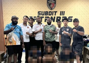 Tiga Remaja Diamankan Tim Resmob Jatanras Polda Papua Barat Terkait Pencurian Toko Distro di Manokwari