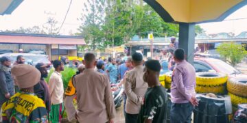 Polsek Wamena Kota Amankan Pelaku Pencurian Kendaraan Bermotor