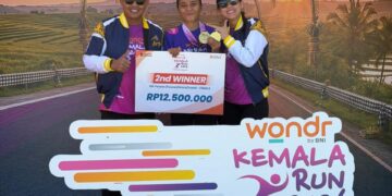Perwakilan Polda Papua Barat Raih Juara di Kemala Run 2026 Bali, Harumkan Nama Daerah