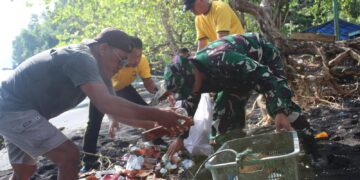 Libatkan TNI, Polri, Pemerintah Daerah dan Masyarakat, Dandim 1310/Bitung Pimpin Gerakan Indonesia Asri di Makawidey