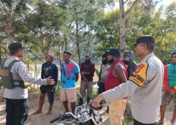 Hadir di Tengah Masyarakat, Polres Jayawijaya Sampaikan Pesan Kamtibmas