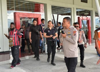 Keberangkatan Kaesang Pangarep dari Bandara Wamena Berjalan Aman dan Lancar