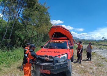 Respon Cepat Polres Jayawijaya dalam Penanganan Musibah Jembatan Wouma