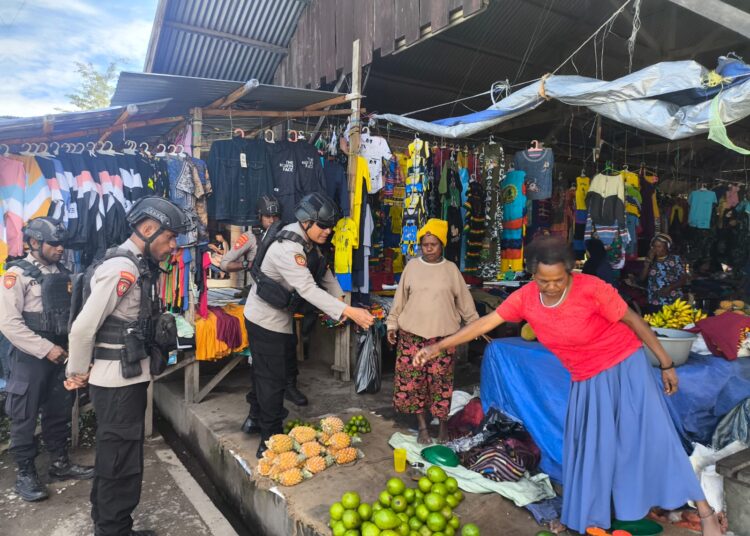 Regu Siaga II Polres Jayawijaya Pastikan Sitkamtibmas Aman dan Kondusif Selama 1×24 Jam