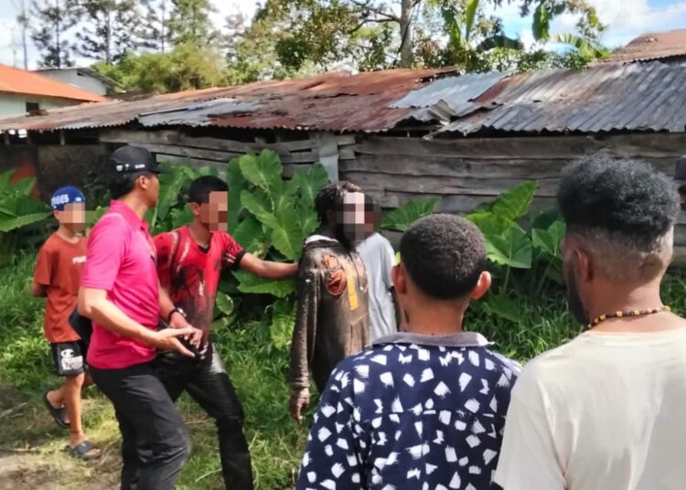 Terduga Pelaku Curanmor Diamankan Jajaran Polsek Wamena Kota
