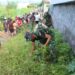 Karya Bakti Pembersihan Lokasi Pembangunan Jembatan Garuda, Wujud Sinergi TNI dan Masyarakat di Girian Indah