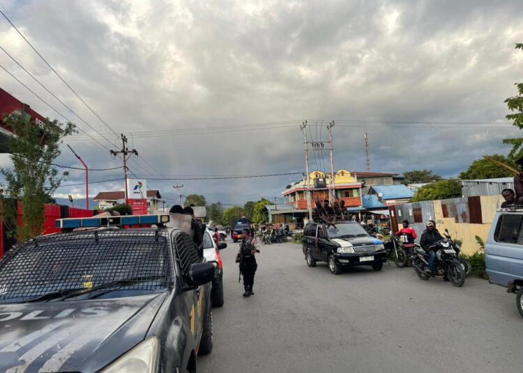 Polres Jayawijaya Jaga Stabilitas Kamtibmas Selama 1×24 Jam