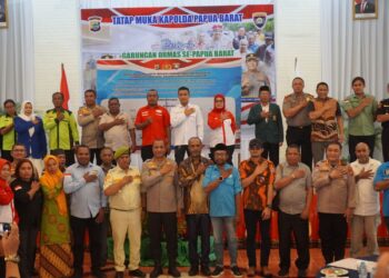 Kapolda Papua Barat Gelar Tatap Muka Bersama Ormas Se-Papua Barat