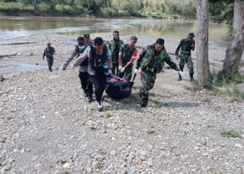Polres Jayawijaya Temukan Dua Jenazah Korban Jembatan Gantung Wouma di Hari ke-11 Pencarian