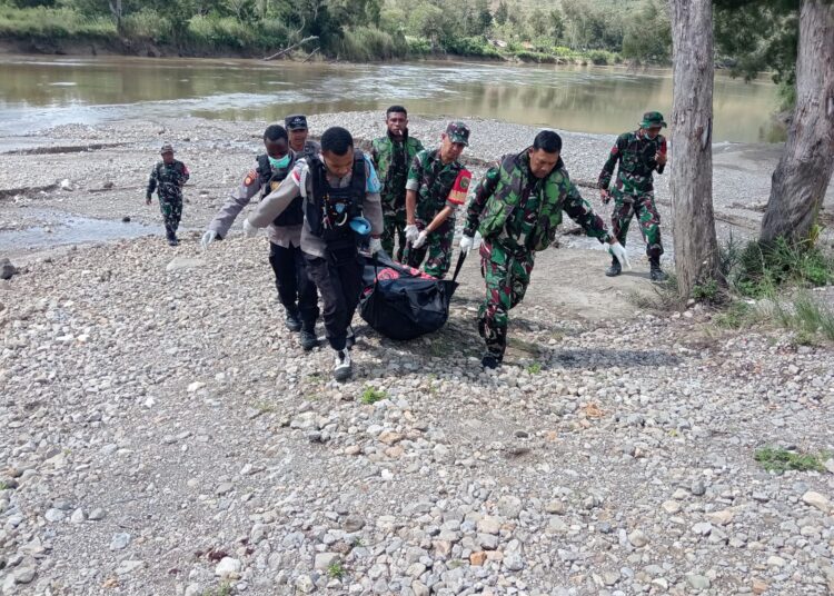 Polres Jayawijaya Temukan Dua Jenazah Korban Jembatan Gantung Wouma di Hari ke-11 Pencarian
